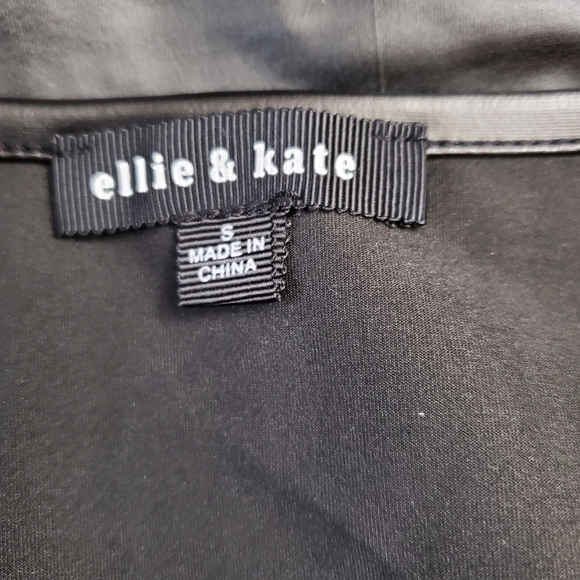 Vegan Faux Leather Mini Skirt Outfit - Picture 10 of 12